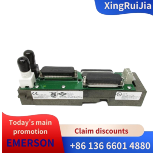 EMERSON KJ4001X1-NB1 12P3368X012 REV:E Horizontal LocalBus Dual Left Cable Extender